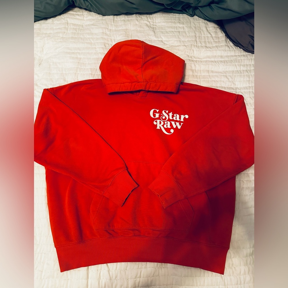 G-Star hoodie in orange